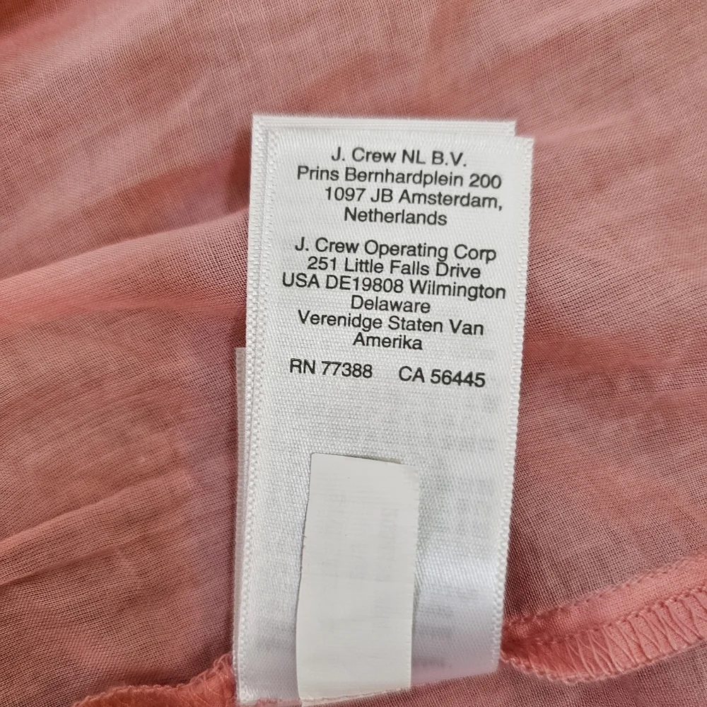 NWT J.‎ Crew Flutter-sleeve cover-up dress